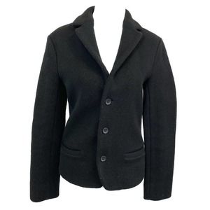34. Marc by Marc Jacobs Wool Black Pea Coat Jacket S